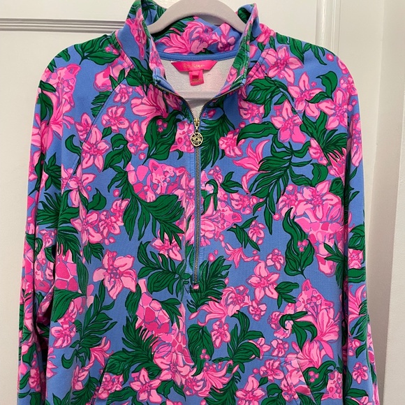 Lilly Pulitzer Skipper Popover EUC. Gorgeous! - Picture 1 of 4